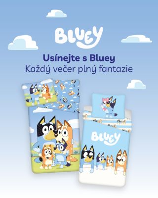 💙🐶 Hurá za dobrodružstvím s Bluey! 🐶💙 Kdo by nemiloval roztomilé štěňátko plné energie? 🐾S novou kolekcí povlečení a...