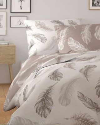 🤍Vneste do své ložnice klid a harmonii s naším bavlněným povlečením v béžovo-bílé kombinaci. Jemný motiv peříček podtrhuje...